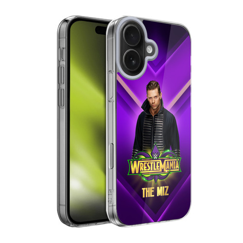 WWE Wrestlemania 34 Superstars The Miz Soft Gel Case for Apple iPhone 17