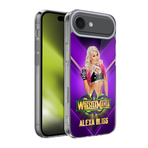 WWE Wrestlemania 34 Superstars Alexa Bliss Soft Gel Case for Apple iPhone 17 Air