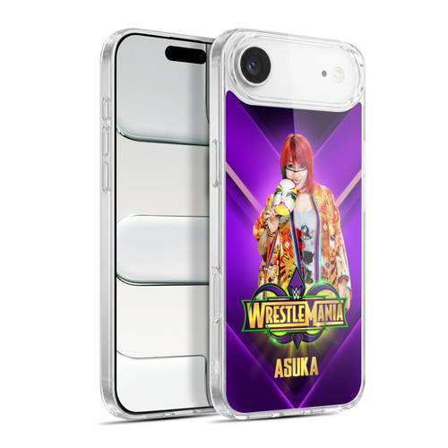 WWE Wrestlemania 34 Superstars Asuka Soft Gel Case for Apple iPhone 17 Air