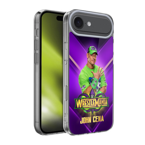 WWE Wrestlemania 34 Superstars John Cena Soft Gel Case for Apple iPhone 17 Air