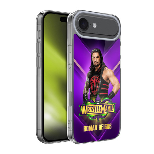 WWE Wrestlemania 34 Superstars Roman Reigns Soft Gel Case for Apple iPhone 17 Air