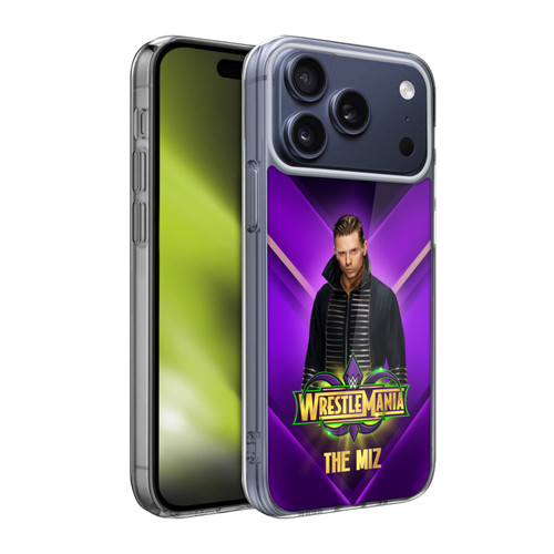 WWE Wrestlemania 34 Superstars The Miz Soft Gel Case for Apple iPhone 17 Pro Max