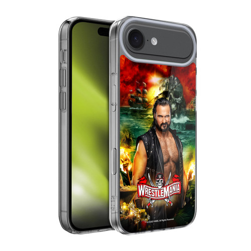 WWE Wrestlemania 37 Superstars Drew McIntyre Soft Gel Case for Apple iPhone 17 Air