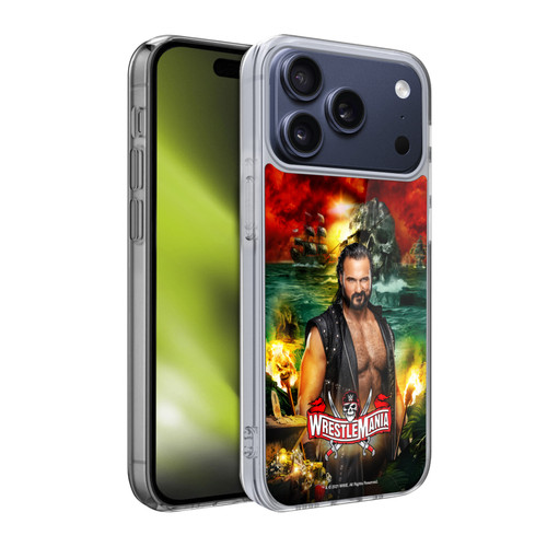 WWE Wrestlemania 37 Superstars Drew McIntyre Soft Gel Case for Apple iPhone 17 Pro WWE Wrestlemania 37 Superstars Drew McIntyre Soft Gel Case for Apple iPhone 17 Pro