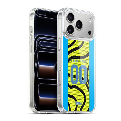 Custom Customised Personalised Arsenal FC 2023/24 Kit Away Soft Gel Case for Apple iPhone 17 Pro Max