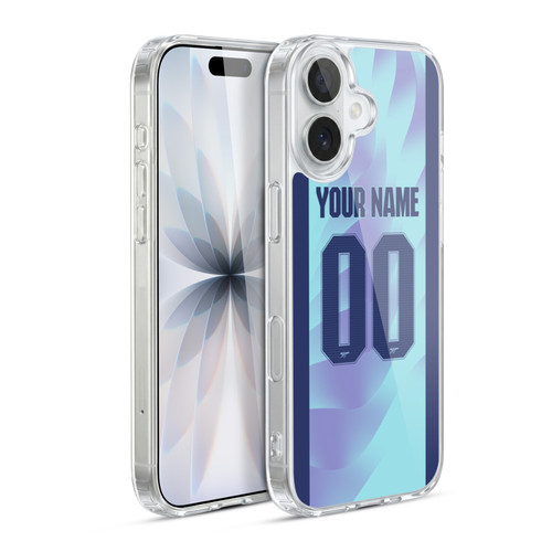 Custom Customised Personalised Arsenal FC 2024/25 Kit Third Soft Gel Case for Apple iPhone 17