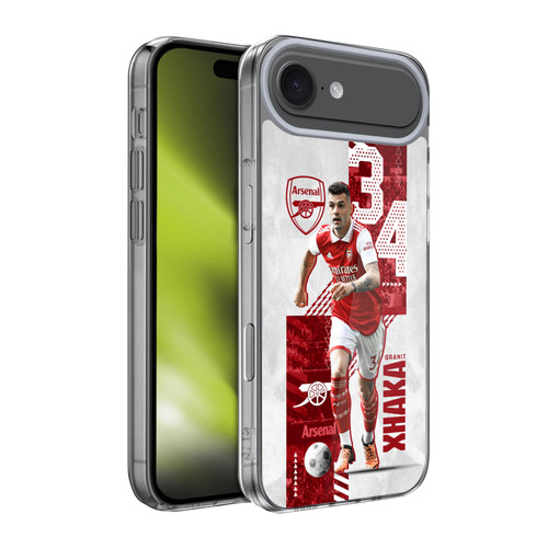Arsenal FC 2022/23 First Team Granit Xhaka Soft Gel Case for Apple iPhone 17 Air Arsenal FC 2022/23 First Team Granit Xhaka Soft Gel Case for Apple iPhone 17 Air