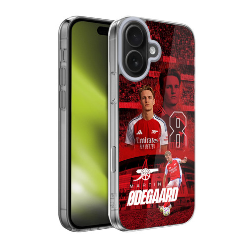 Arsenal FC 2024/25 First Team Martin Ødegaard Soft Gel Case for Apple iPhone 17 Arsenal FC 2024/25 First Team Martin Ødegaard Soft Gel Case for Apple iPhone 17