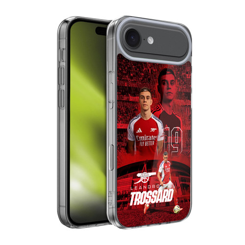 Arsenal FC 2024/25 First Team Leandro Trossard Soft Gel Case for Apple iPhone 17 Air