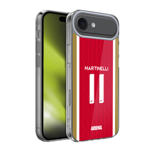 Arsenal FC 2023/24 Players Home Kit Gabriel Soft Gel Case for Apple iPhone 17 Air
