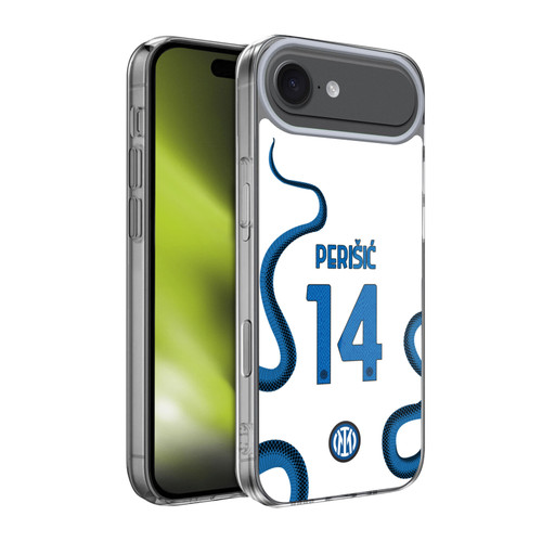 Fc Internazionale Milano 2021/22 Players Away Kit Ivan Perisic Soft Gel Case for Apple iPhone 17 Air
