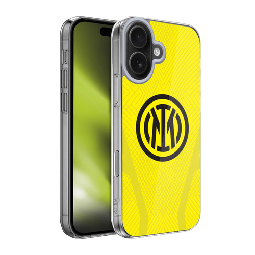 Fc Internazionale Milano 2022/23 Crest Kit Third Soft Gel Case for Apple iPhone 17