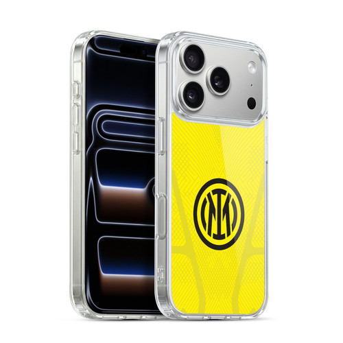 Fc Internazionale Milano 2022/23 Crest Kit Third Soft Gel Case for Apple iPhone 17 Pro