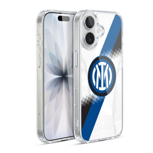 Fc Internazionale Milano 2023/24 Crest Kit Away Soft Gel Case for Apple iPhone 17