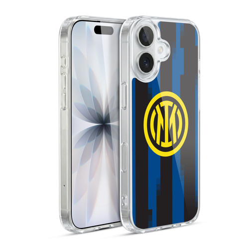 Fc Internazionale Milano 2023/24 Crest Kit Home Soft Gel Case for Apple iPhone 17
