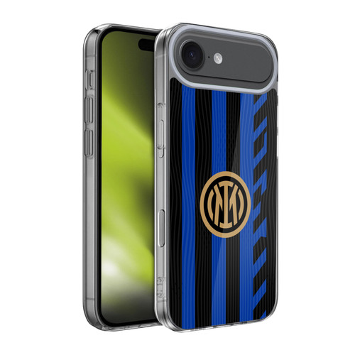 Fc Internazionale Milano 2024/25 Crest Kit Home Soft Gel Case for Apple iPhone 17 Air