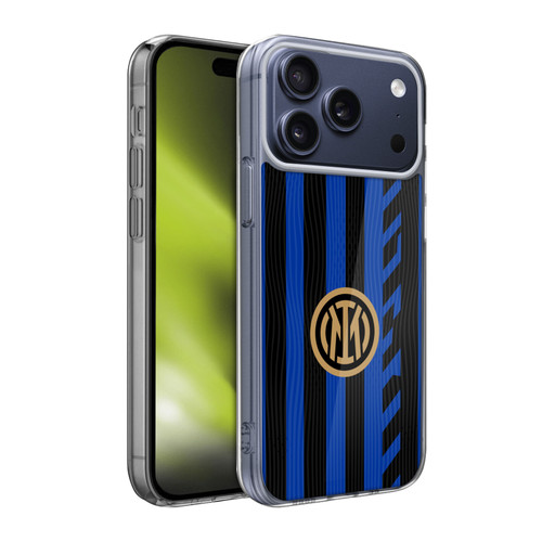 Fc Internazionale Milano 2024/25 Crest Kit Home Soft Gel Case for Apple iPhone 17 Pro Max
