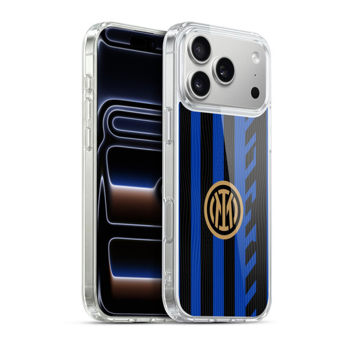 Fc Internazionale Milano 2024/25 Crest Kit Home Soft Gel Case for Apple iPhone 17 Pro Max