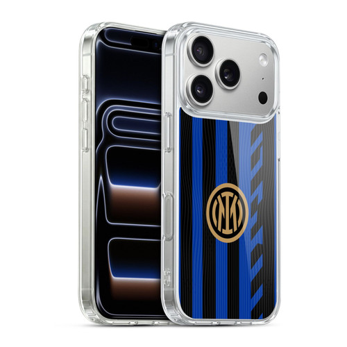 Fc Internazionale Milano 2024/25 Crest Kit Home Soft Gel Case for Apple iPhone 17 Pro
