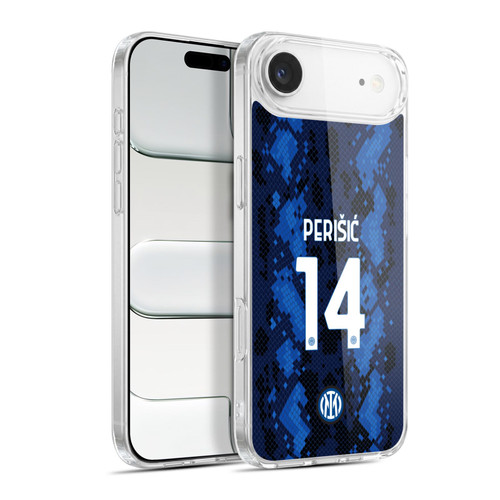 Fc Internazionale Milano 2021/22 Players Home Kit Ivan Perisic Soft Gel Case for Apple iPhone 17 Air