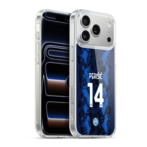 Fc Internazionale Milano 2021/22 Players Home Kit Ivan Perisic Soft Gel Case for Apple iPhone 17 Pro Max