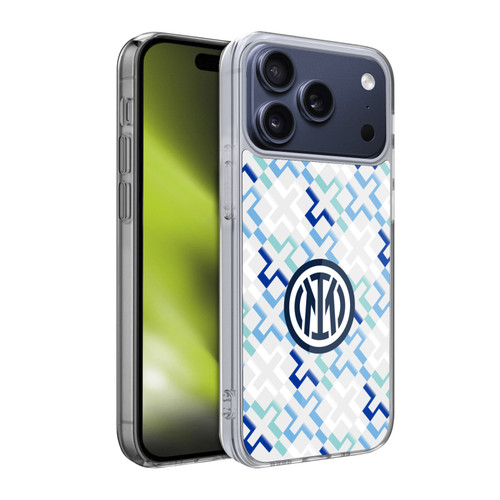 Fc Internazionale Milano 2025/26 Crest Kit Away Soft Gel Case for Apple iPhone 17 Pro