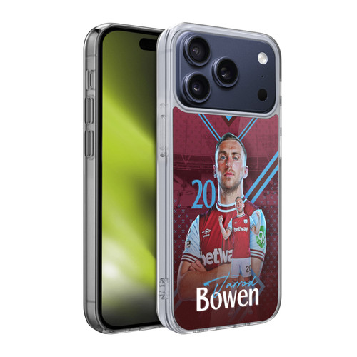 West Ham United FC 2024/25 First Team Jarrod Bowen Soft Gel Case for Apple iPhone 17 Pro West Ham United FC 2024/25 First Team Jarrod Bowen Soft Gel Case for Apple iPhone 17 Pro