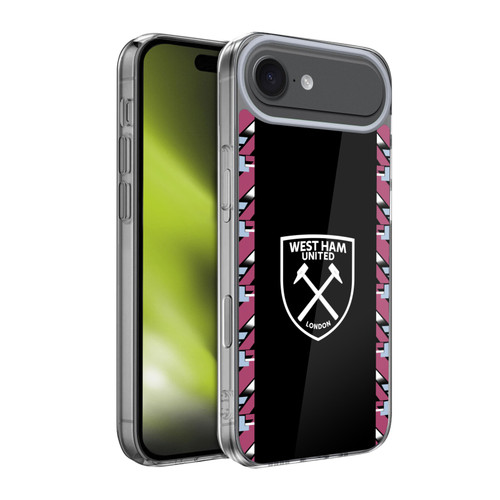 West Ham United FC 2022/23 Crest Kit Away Soft Gel Case for Apple iPhone 17 Air