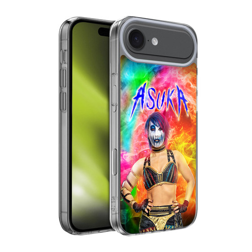 WWE Asuka Colourful Portrait Soft Gel Case for Apple iPhone 17 Air