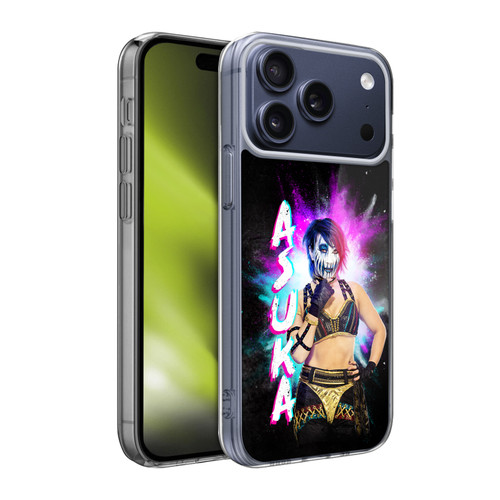 WWE Asuka Black Portrait Soft Gel Case for Apple iPhone 17 Pro Max
