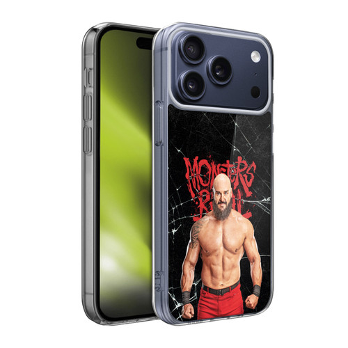 WWE Braun Strowman Monsters Are Real Soft Gel Case for Apple iPhone 17 Pro Max