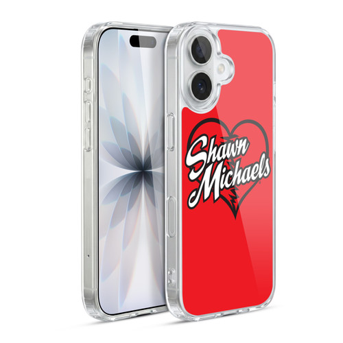 WWE Shawn Michaels Logo Soft Gel Case for Apple iPhone 17