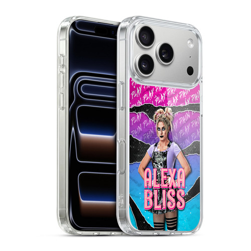 WWE Alexa Bliss Graphics Alexa Bliss Soft Gel Case for Apple iPhone 17 Pro
