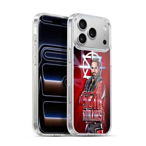 WWE Seth Rollins Graphics Seth Rollins Soft Gel Case for Apple iPhone 17 Pro Max