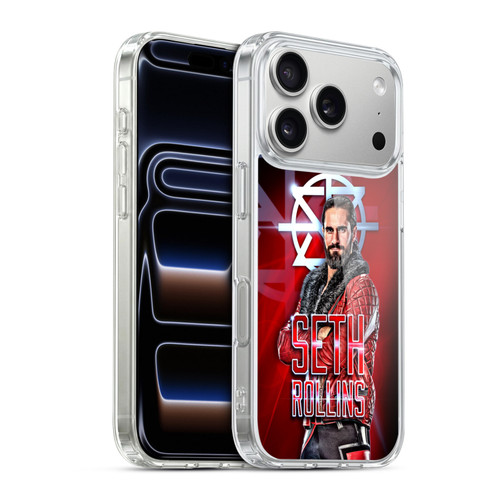 WWE Seth Rollins Graphics Seth Rollins Soft Gel Case for Apple iPhone 17 Pro