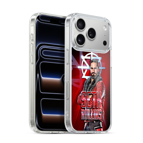 WWE Seth Rollins Graphics Seth Rollins Soft Gel Case for Apple iPhone 17 Pro