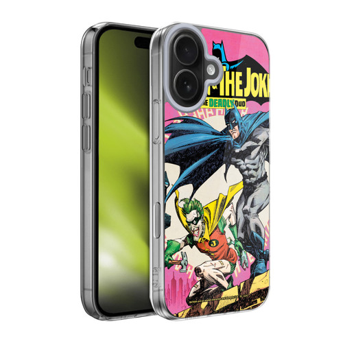 Batman DC Comics 90th Anniversary Comic Books Batman And Joker Soft Gel Case for Apple iPhone 17 Batman DC Comics 90th Anniversary Comic Books Batman And Joker Soft Gel Case for Apple iPhone 17