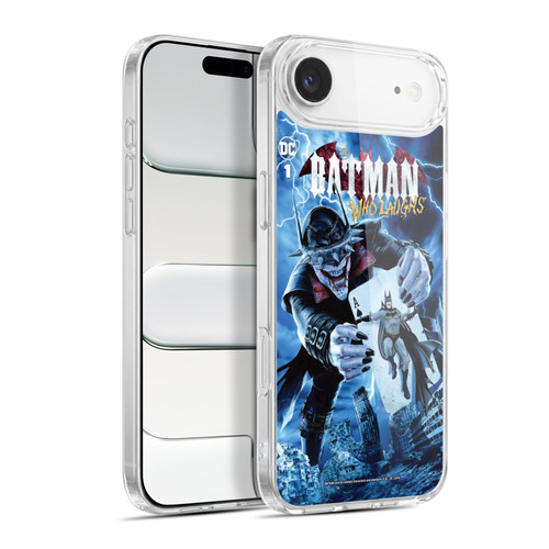 Batman DC Comics 90th Anniversary Comic Books The Batman Who Laughs Soft Gel Case for Apple iPhone 17 Air