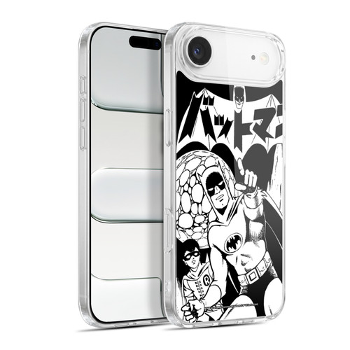 Batman DC Comics Bat-Manga! Black And White Soft Gel Case for Apple iPhone 17 Air