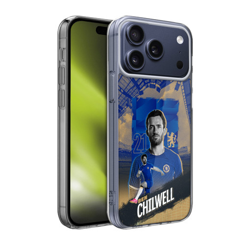 Chelsea Football Club 2023/24 First Team Ben Chilwell Soft Gel Case for Apple iPhone 17 Pro Max