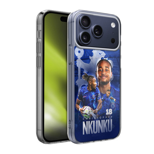 Chelsea Football Club 2024/25 First Team Christopher Nkunku Soft Gel Case for Apple iPhone 17 Pro Max