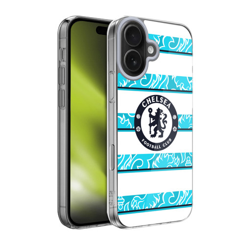 Chelsea Football Club 2022/23 Kit Away Soft Gel Case for Apple iPhone 17