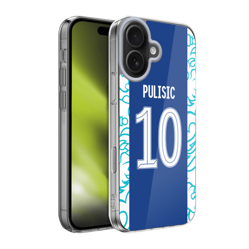 Chelsea Football Club 2022/23 Players Home Kit Christian Pulisic Soft Gel Case for Apple iPhone 17