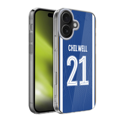 Chelsea Football Club 2023/24 Players Home Kit Ben Chilwell Soft Gel Case for Apple iPhone 17 Chelsea Football Club 2023/24 Players Home Kit Ben Chilwell Soft Gel Case for Apple iPhone 17