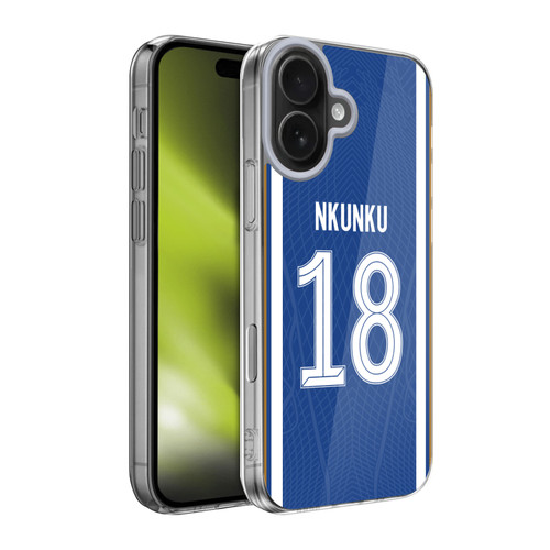 Chelsea Football Club 2023/24 Players Home Kit Christopher Nkunku Soft Gel Case for Apple iPhone 17