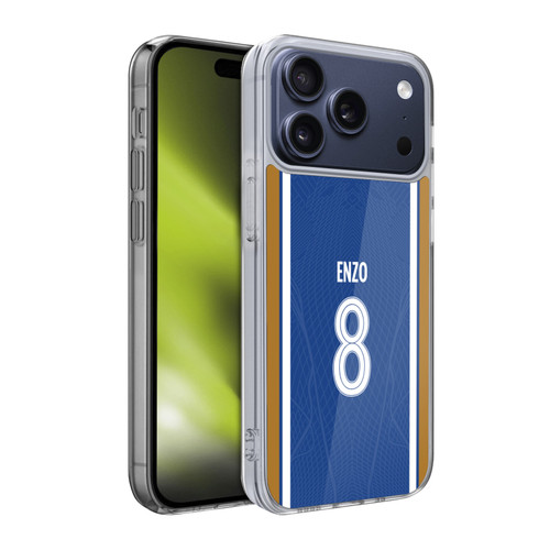 Chelsea Football Club 2023/24 Players Home Kit Enzo Fernández Soft Gel Case for Apple iPhone 17 Pro Chelsea Football Club 2023/24 Players Home Kit Enzo Fernández Soft Gel Case for Apple iPhone 17 Pro