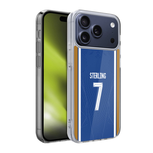 Chelsea Football Club 2023/24 Players Home Kit Raheem Sterling Soft Gel Case for Apple iPhone 17 Pro