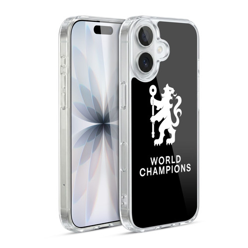 Chelsea Football Club 2025 World Champions Lion Soft Gel Case for Apple iPhone 17