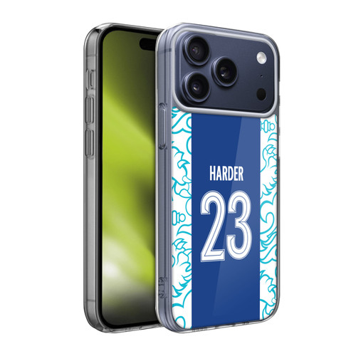 Chelsea Football Club 2022/23 Women's Home Kit Pernille Harder Soft Gel Case for Apple iPhone 17 Pro Max