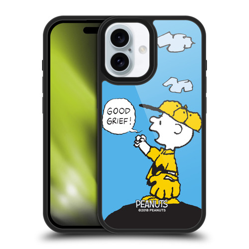 Peanuts Charlie Brown Good Grief Gel Armour Case For Apple iPhone 16